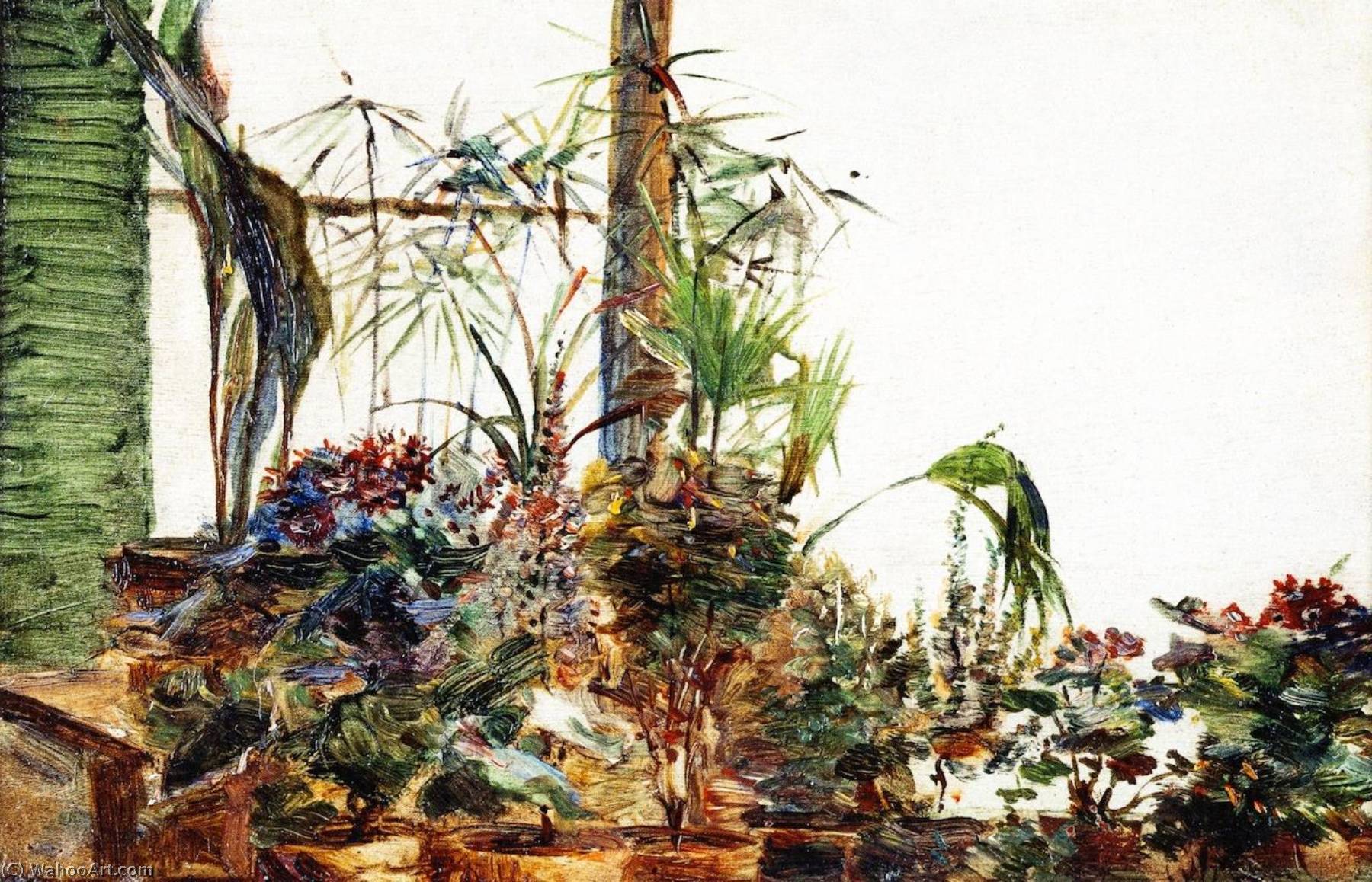 Flower Vases In Sevres — Marie Bracquemond