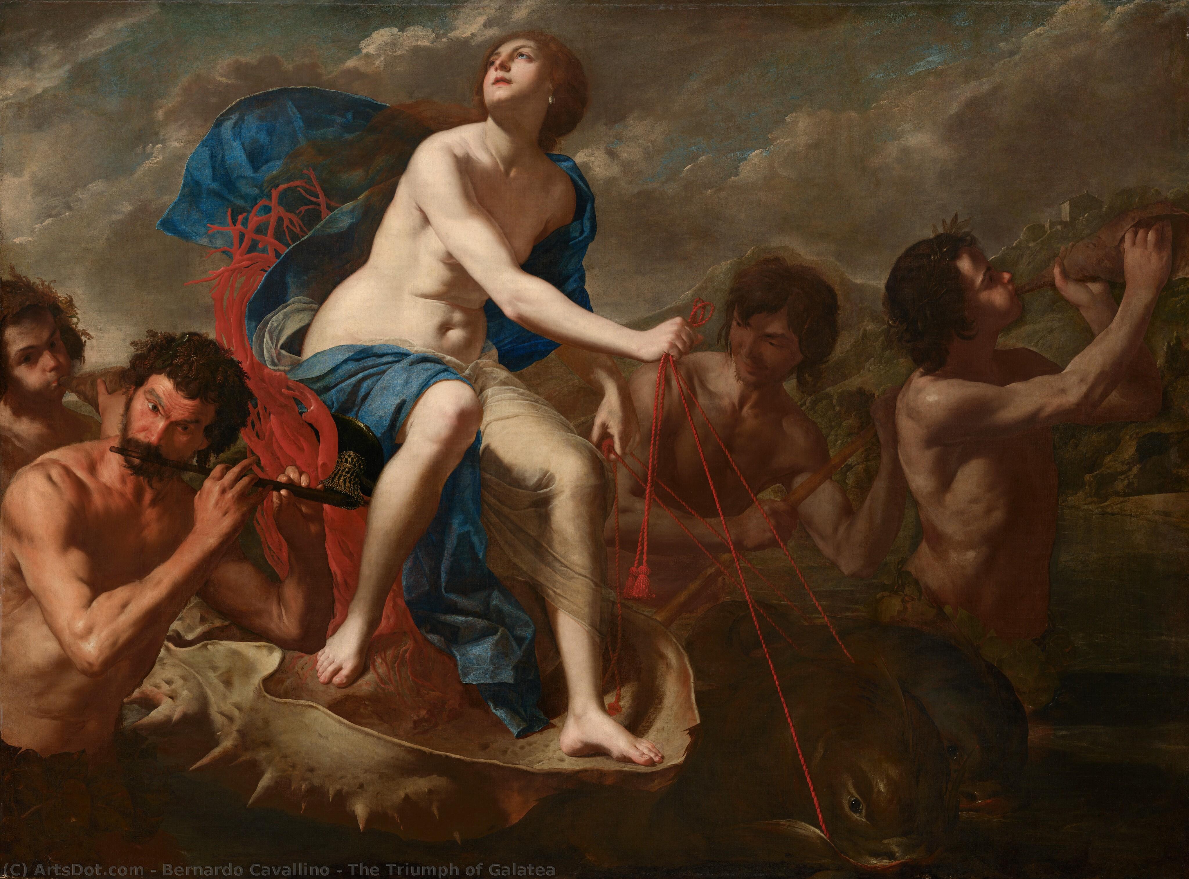 The Triumph Of Galatea — Bernardo Cavallino