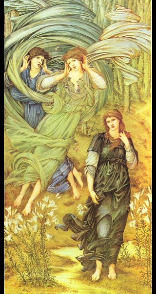 Burne Jones Edward Sponsa De Libano (detail) — Edward Coley Burne-jones