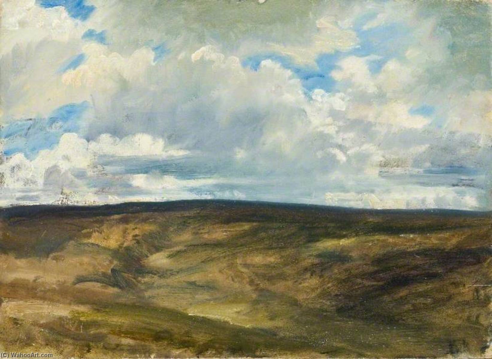 Un Paisaje De Exmoor — Sir Alfred James Munnings