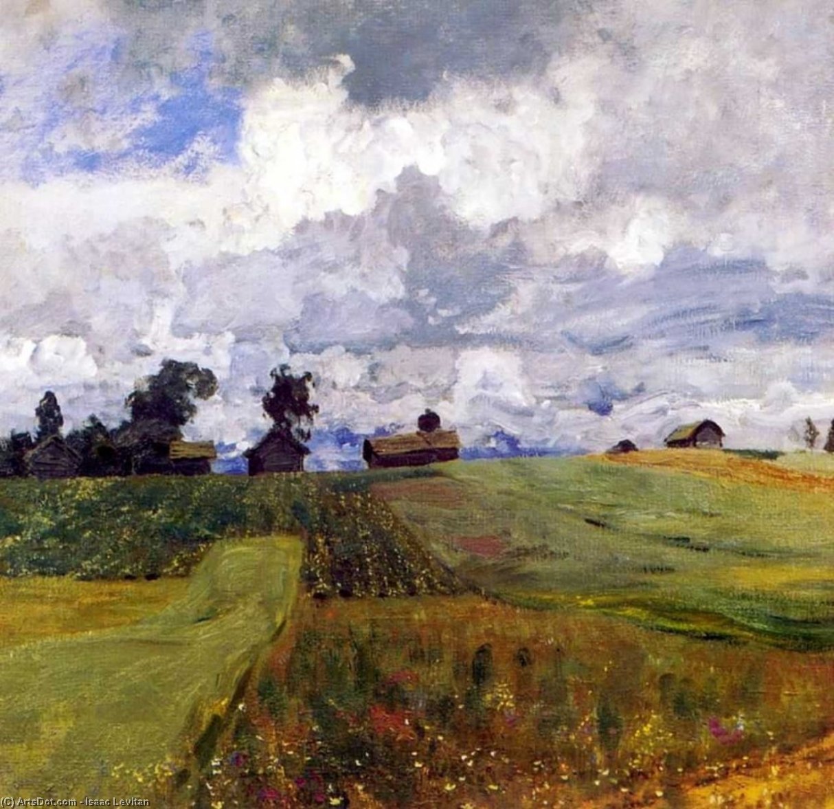 Stormy Day — Isaak Ilyich Levitan