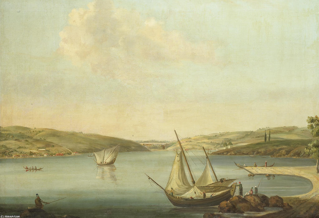 View Of The Bosphorus — Jan Havickszoon Steen