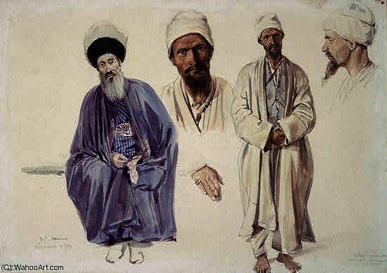 Jew And Tartar — Auguste Raffet (denis Auguste Marie Raffet)