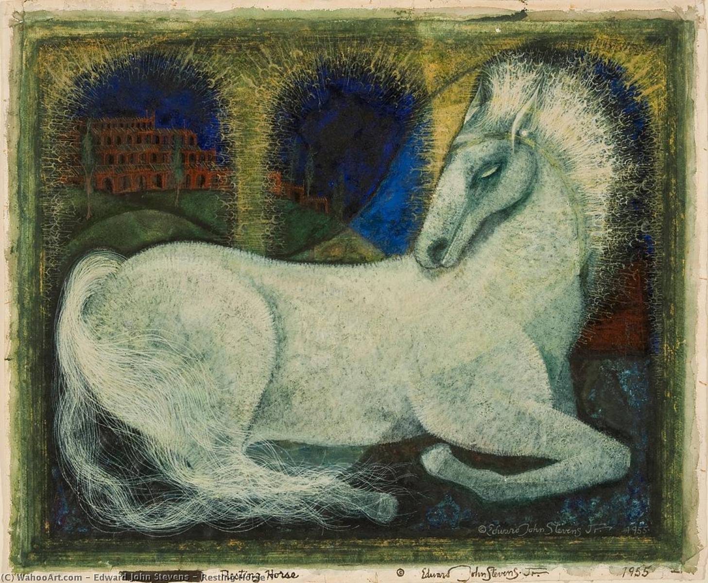 Resting Horse — Edward John Stevens