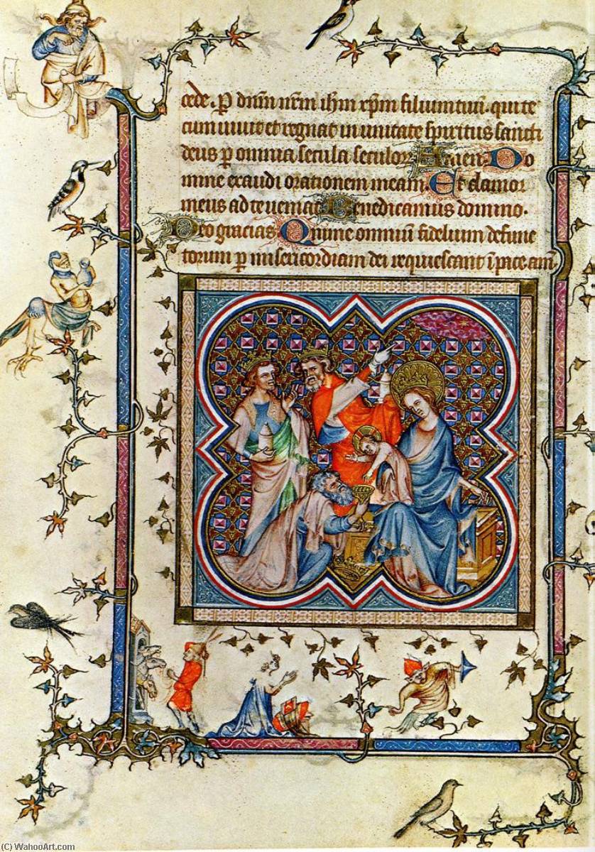 Hours Of Jeanne De Navarre (also Known As Adoration) — Jean Le Noir
