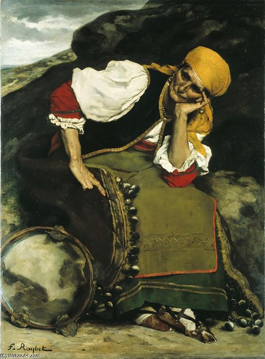 The Gypsy Woman — Ferdinand Victor Léon Roybet