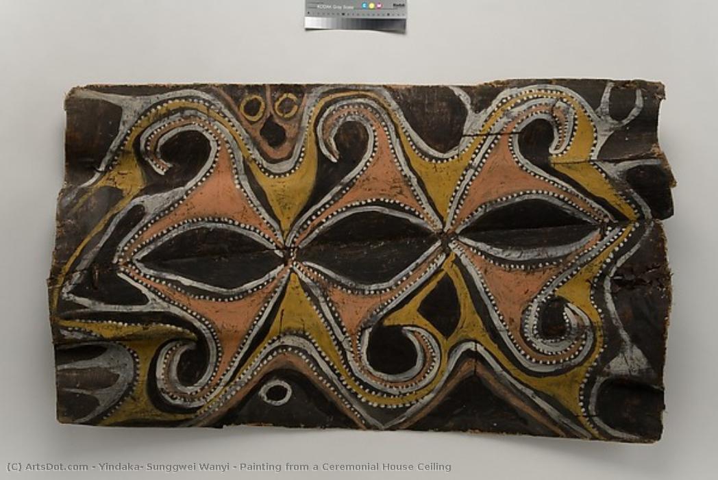 Painting From A Ceremonial House Ceiling — Yindaka, Sunggwei Wanyi