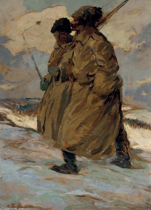 Two Soldiers — Sergey Arsenievich Vinogradov