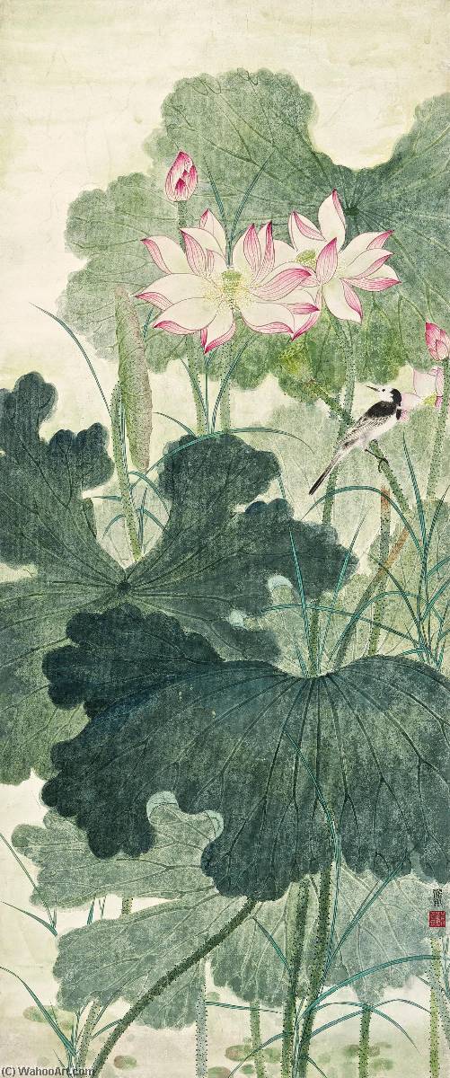 Blossoming Lotus In Summer — Chen Peiqiu