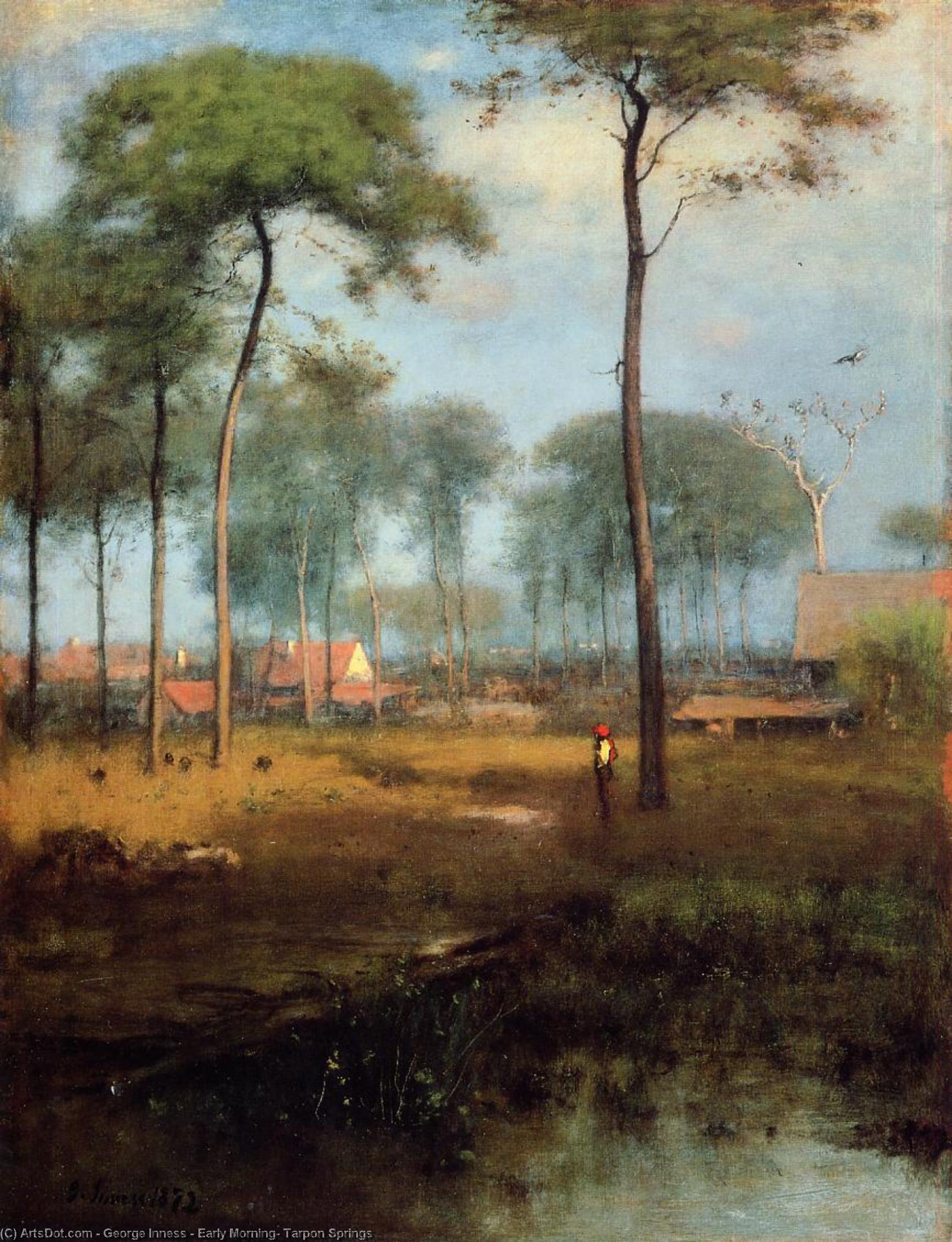 Early Morning, Tarpon Springs — George Innes