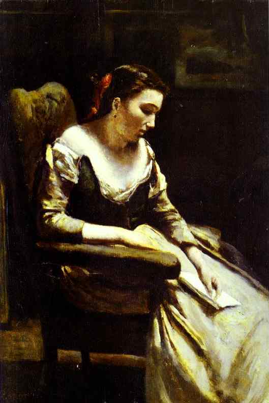The Letter — Jean-baptiste-camille Corot