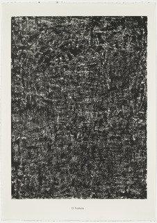 Rubbing (frotterie) From The Portfolio Scrap Plates Ii (planches De Rebut Ii) From Phenomena (les Phénomènes) — Jean Philippe Arthur Dubuffet