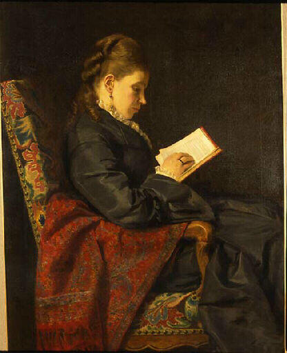Portrait De La Femme De L'artiste — Daisay Jules