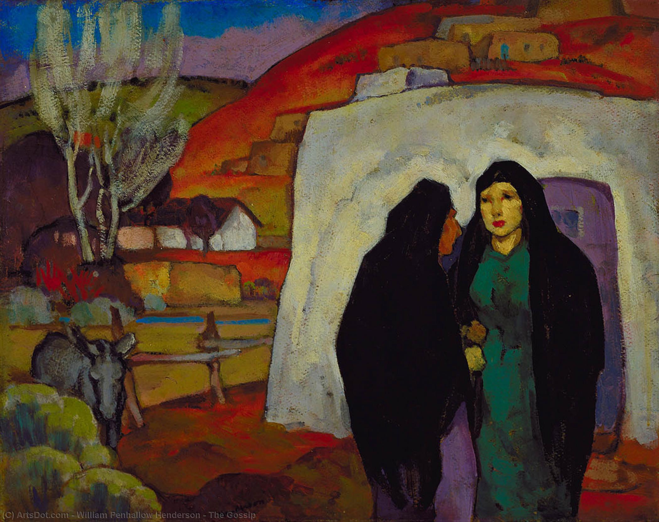 The Gossip — William Penhallow Henderson