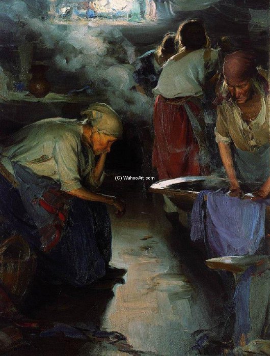 Laundress — Abram Efimovich Arkhipov