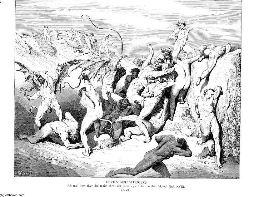 Teufel Und Versucher — Paul Gustave Doré