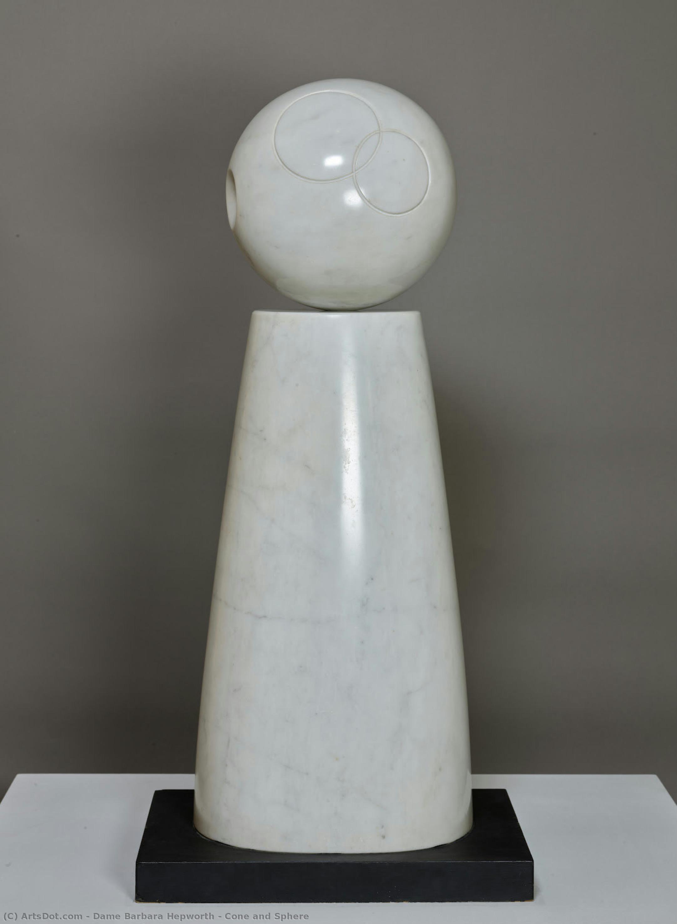 Cone And Sphere — Barbara Hepworth