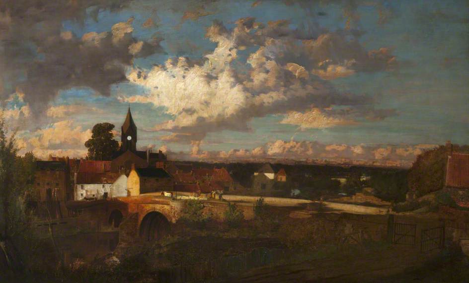 East Linton At Dusk — Robert Noble