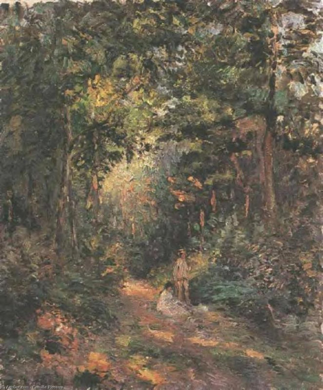 Autumn (aka Path In The Woods) — Camille Pissarro