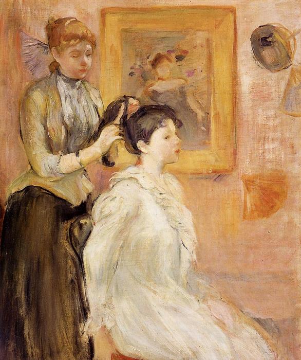 The Hairdresser — Berthe Morisot