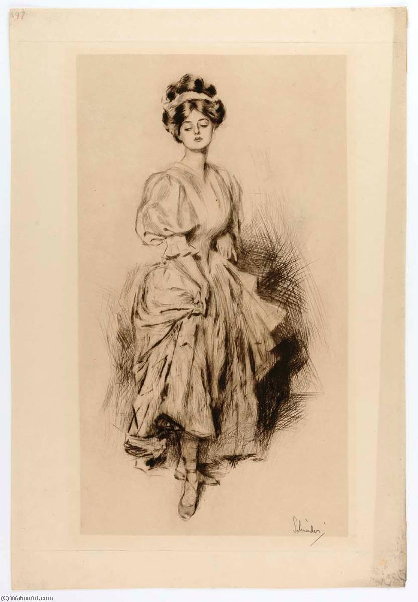 Dancing Girl — Otto J Schneider