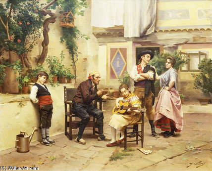 The Guitar Lesson — Jules Worms