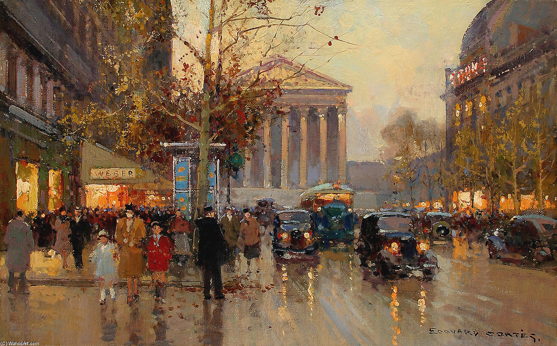 Rue Royale Madeleine — Edouard Cortès