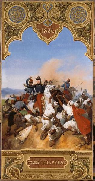 Combat De La Sickak, 6 Juillet 1836 — Emil Žan Oras Vernet