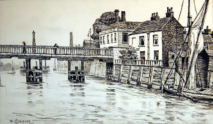 Swan Tavern, Battersea — Walter Greaves