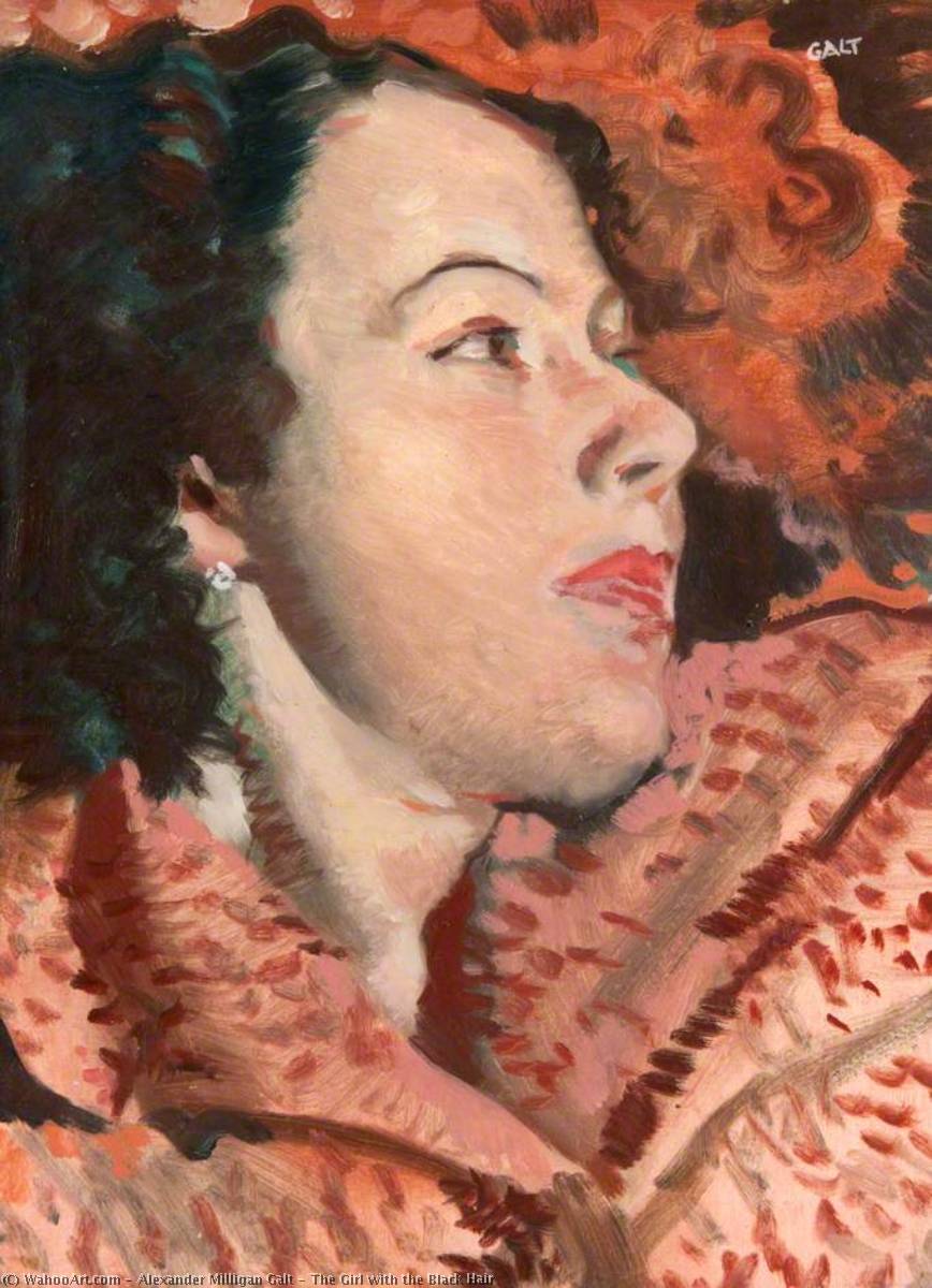 The Girl With The Black Hair — Alexander Milligan Galt