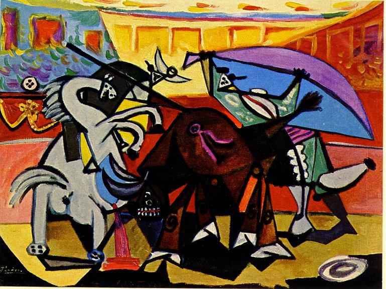 A Bullfight — Pablo Picasso