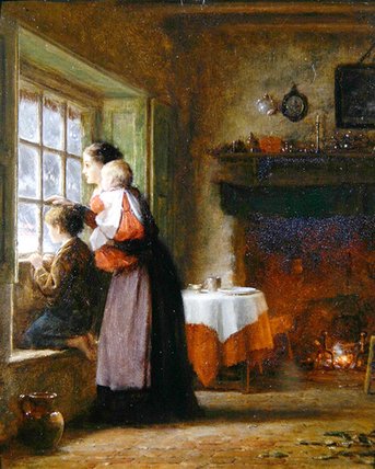 An Anxious Time — Frederick Daniel Hardy