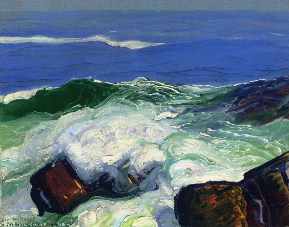 Out Of The Calm — George Wesley Bellows