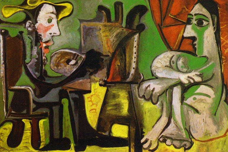 Painter And His Model — Pablo Picasso