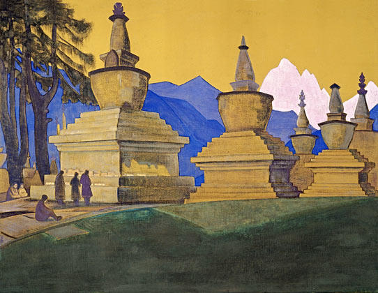 Suburgan Of Tashiding — Nicholas Roerich