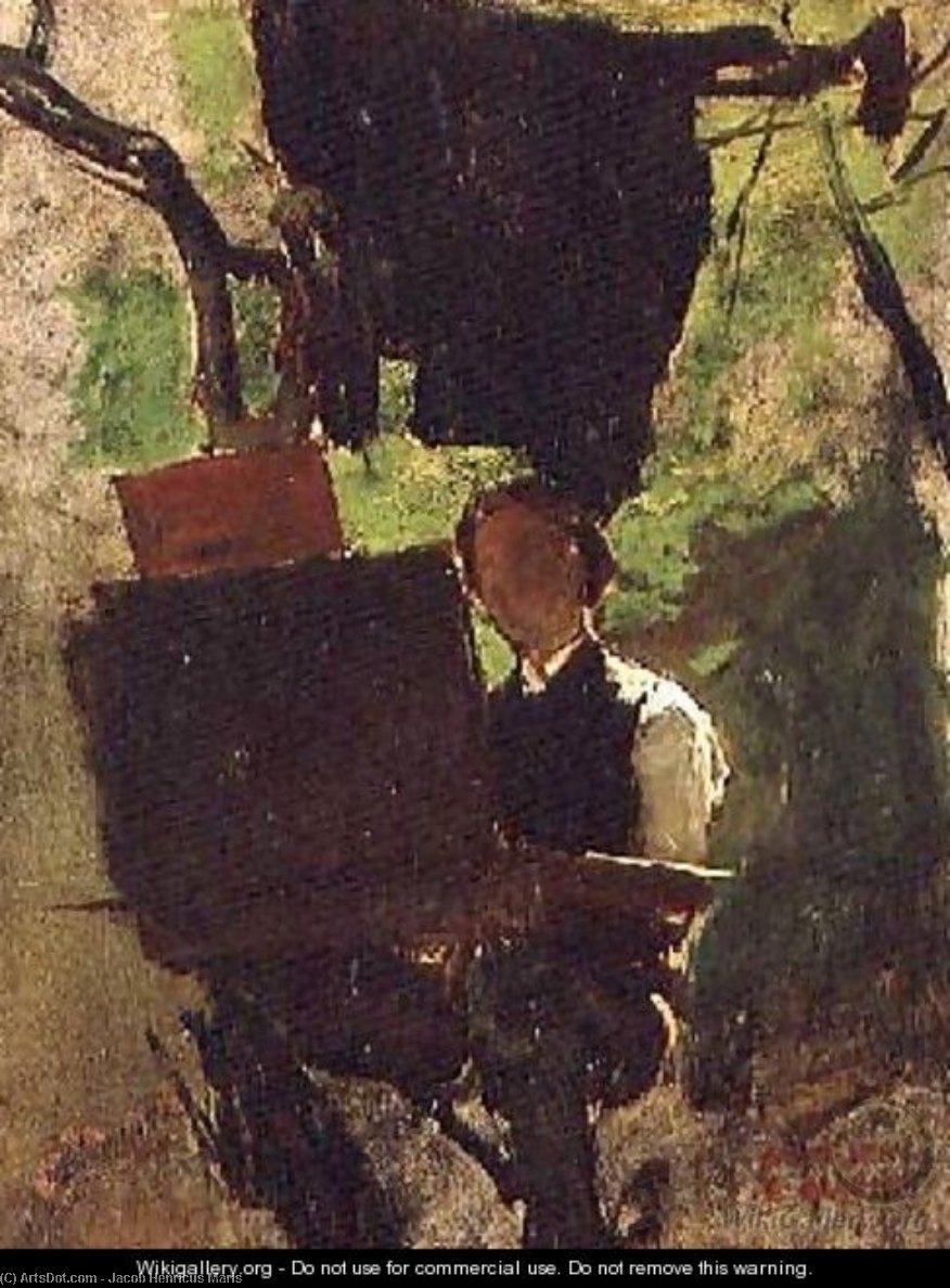Artist At Work — Jacob Henricus Maris