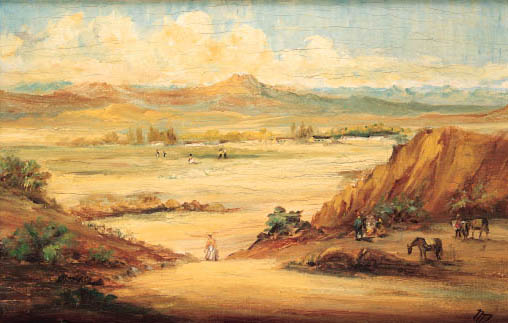 India Mexicana Bañándose En El Río — Johann Moritz Rugendas