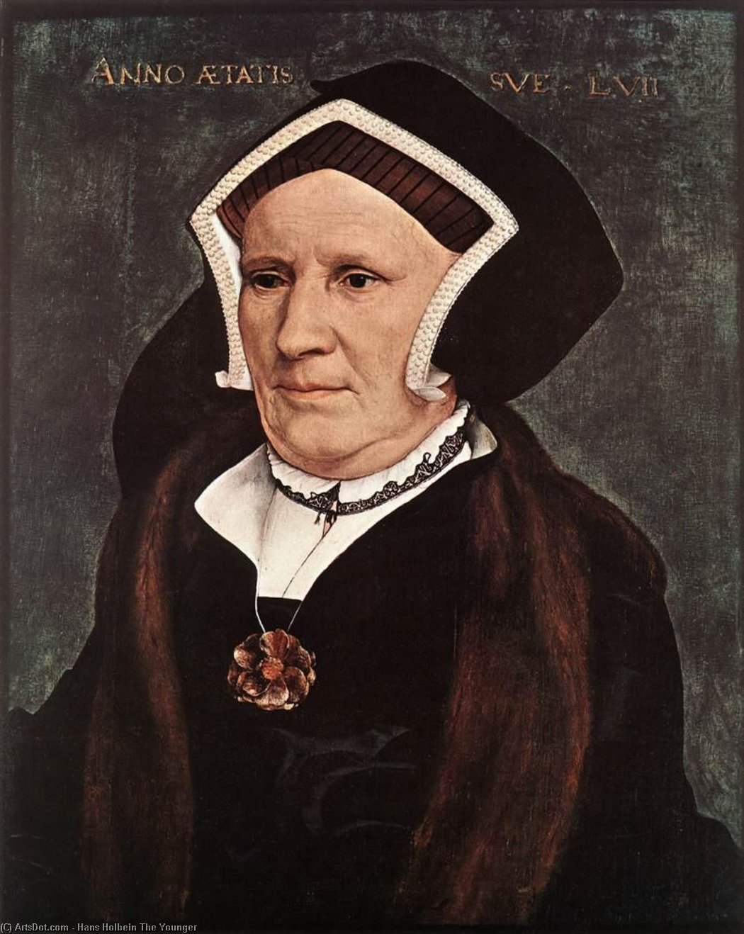 Retrato De Lady Margaret Butts — Hans Holbein El Joven