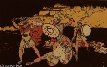 The Horatii And The Curiatii — Bartolomeo Pinelli