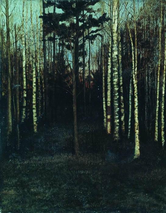 About Nightfall. Grove. — Исаак Ильич Левитан