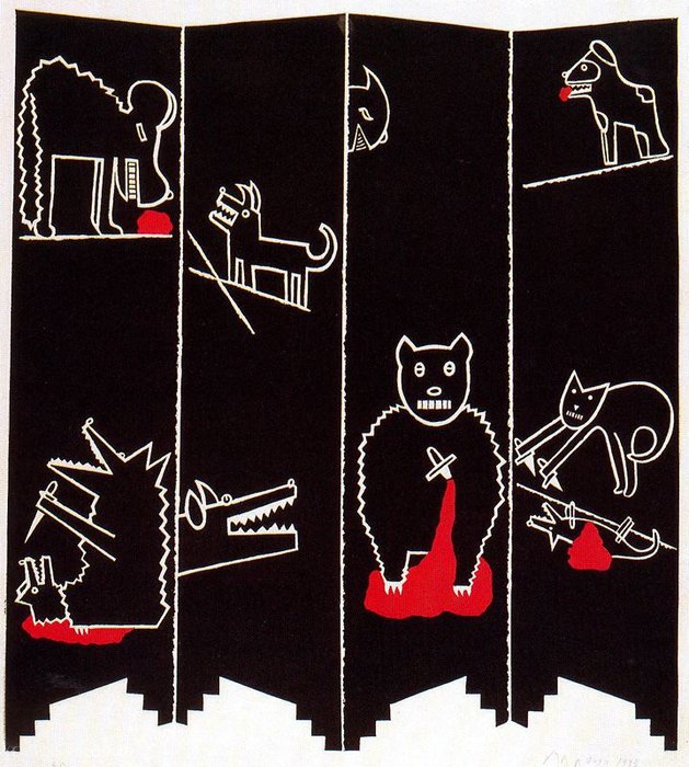 Untitled (827) — Eduardo Arroyo