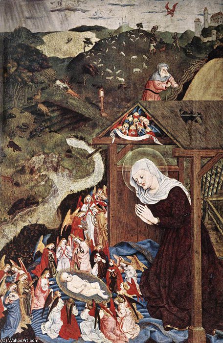 Adoration Of The Child — Master Of The Polling Panels