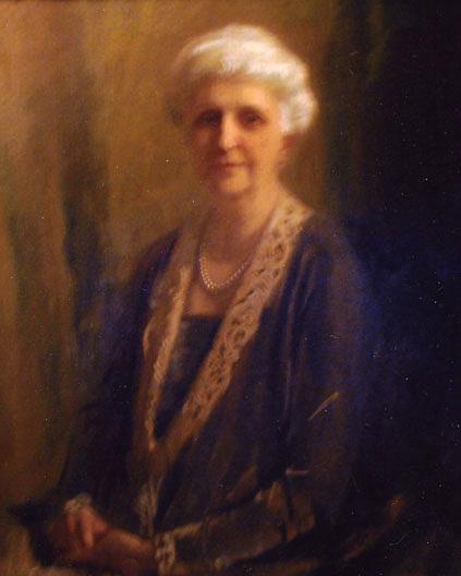 Marie Seipp Lefens (1855 1937), (painting) — Frank O. Salisbury
