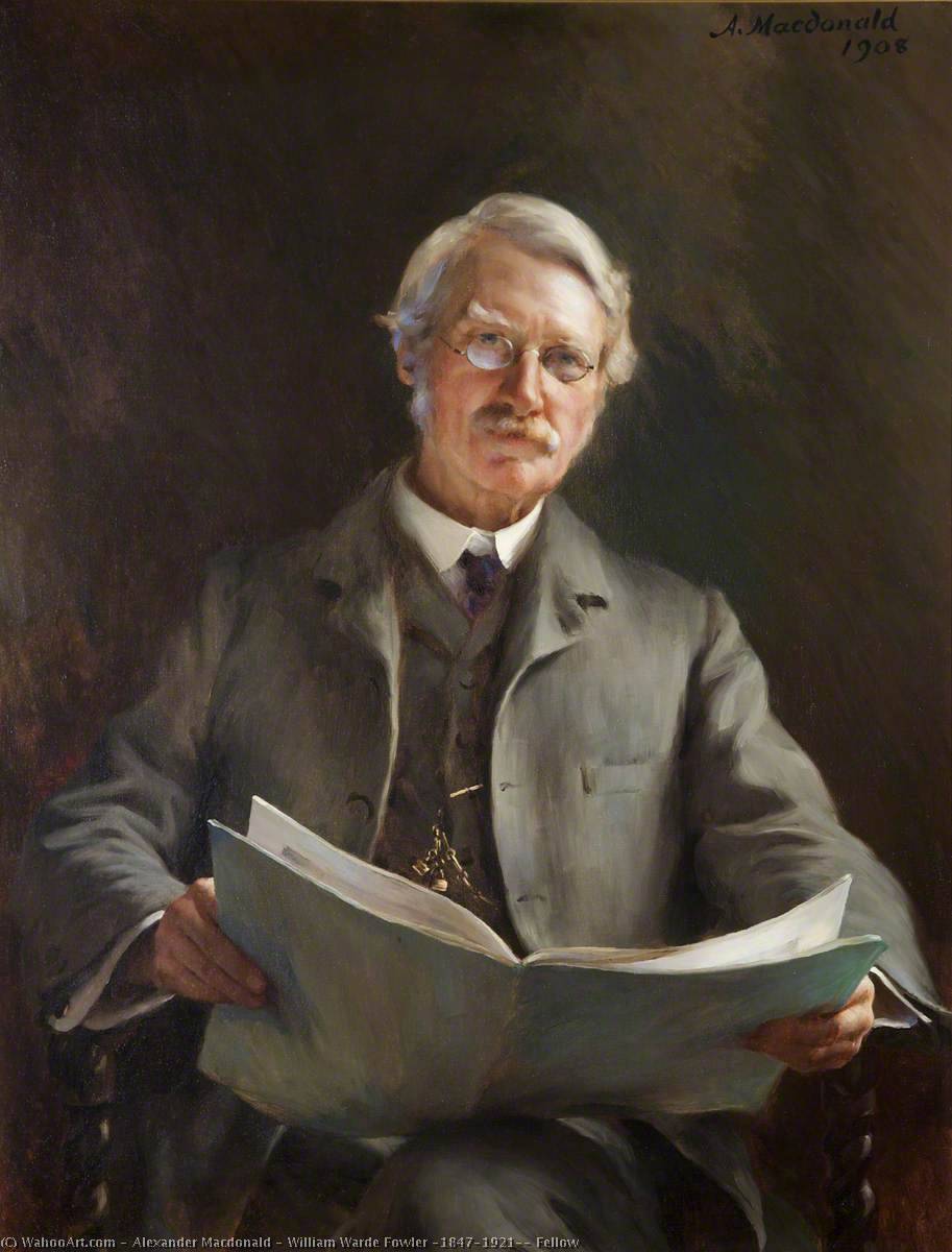 William Warde Fowler (1847–1921), Fellow — Alexander Macdonald
