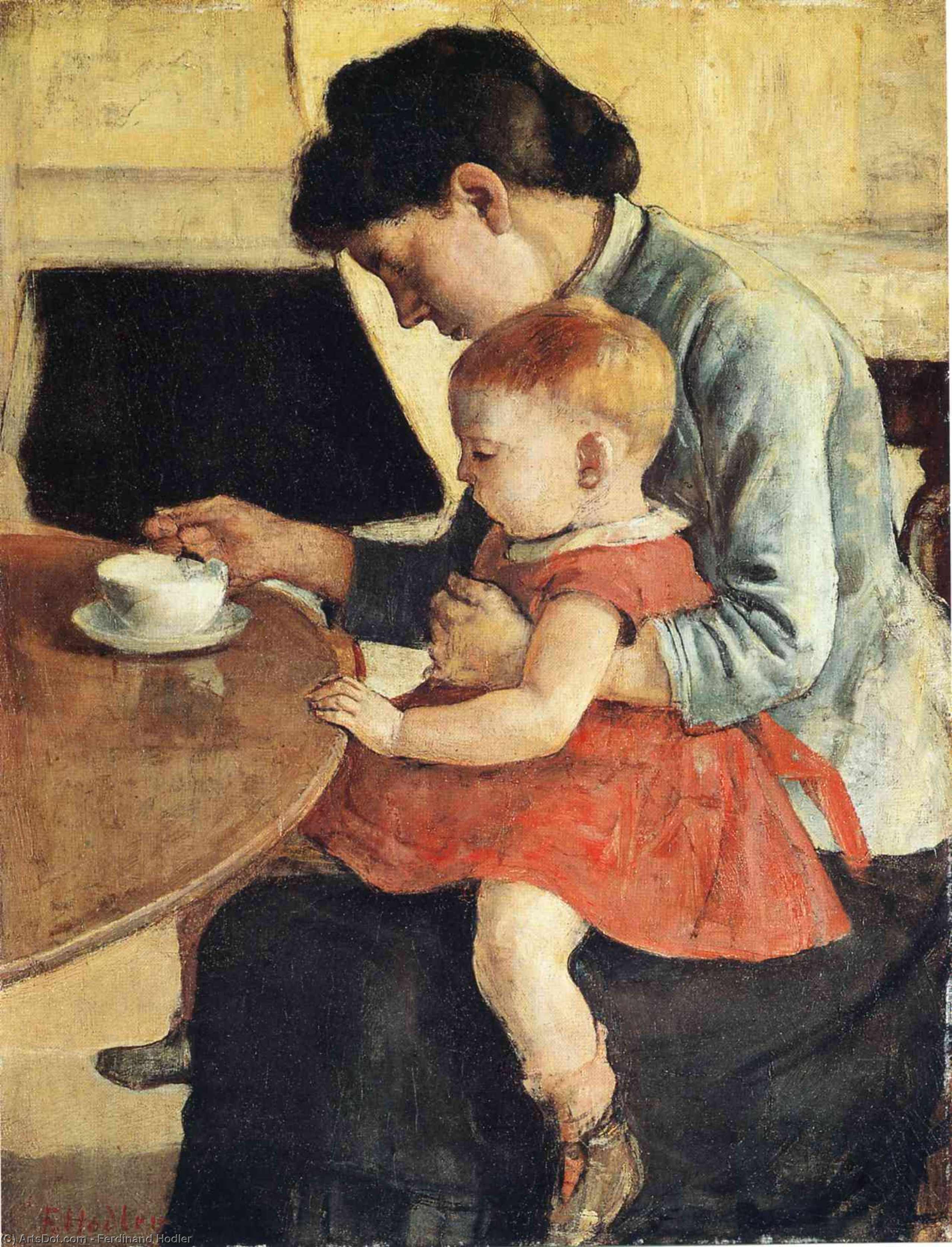 Mother And Child — Ferdinand Hodler