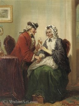 A Romantic Toast — Hendricus Engelbertus Reijntjens
