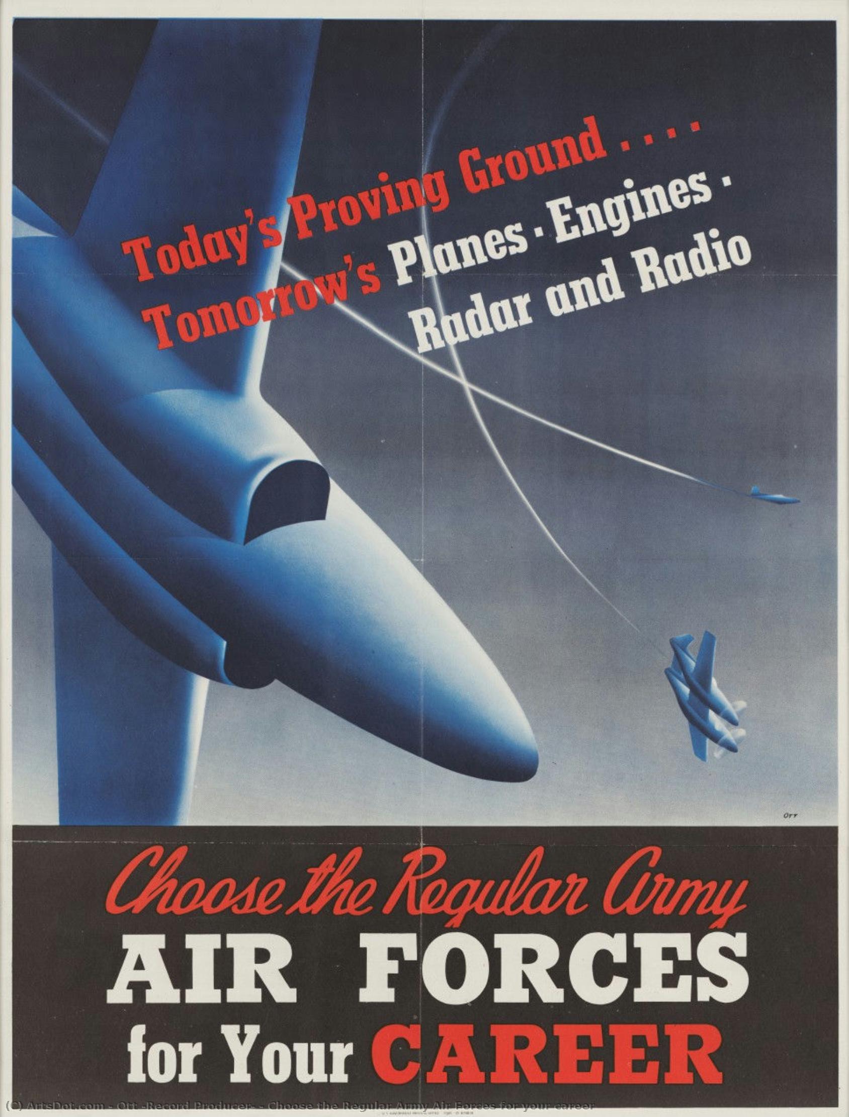 Choose The Regular Army Air Forces For Your Career — Ott (record Producer)