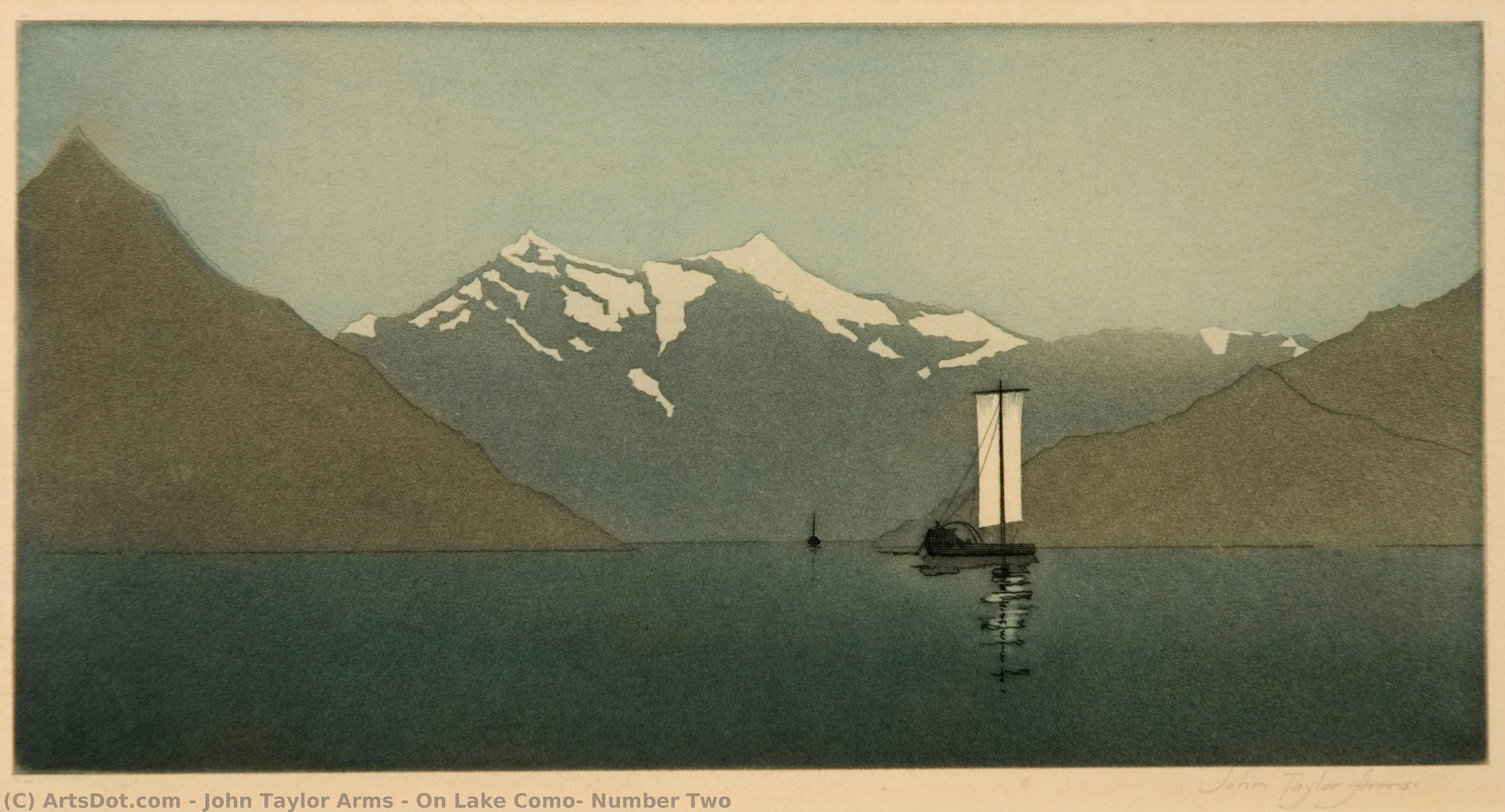 On Lake Como, Number Two — John Taylor Arms