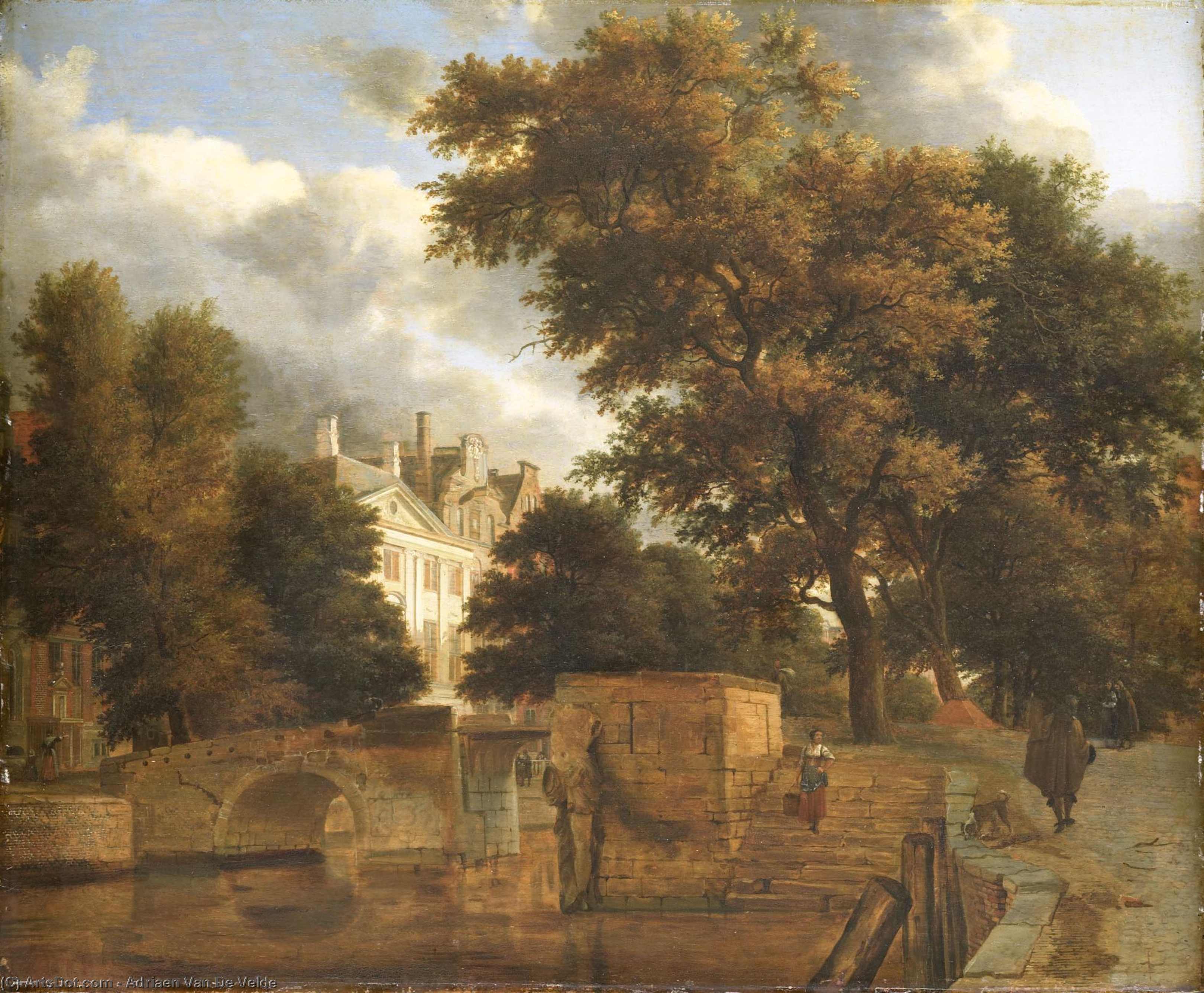 The Stone Bridge — Адриан Ван Де Велде