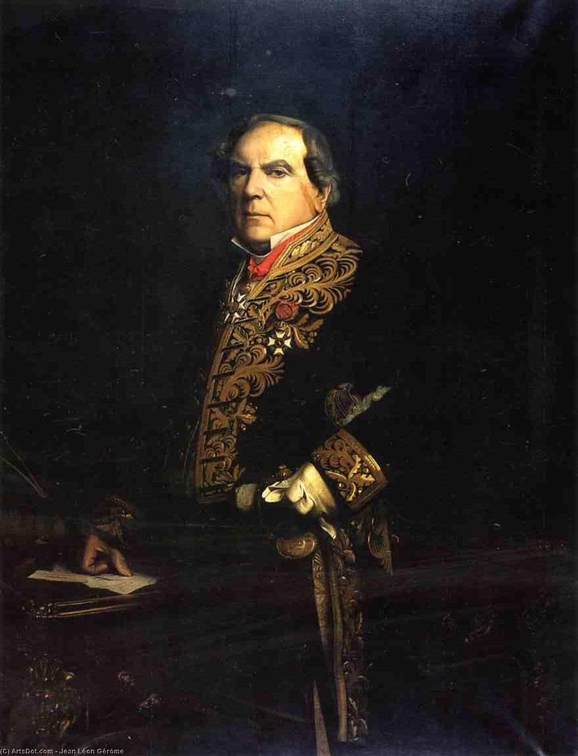 Portrait Of M. Amedee Thierry — Jean-léon Gérôme